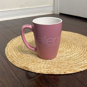 The Ellen Degeneres TV Show Pink Collectible Coffee Mug Tea Cup